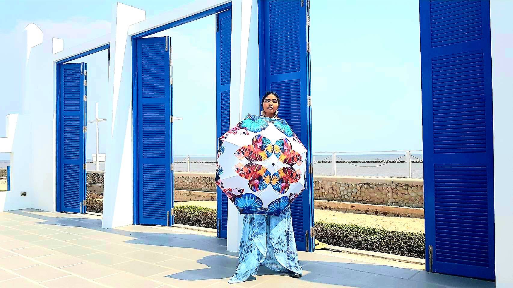 ร่มลายปลากัด